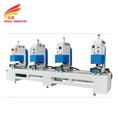 China building material stores upvc making vinyl window welding machine for seamless welding for sale