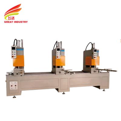 China PVC window profile cnc pvc profile corner upvc window making machine 3 point welder for welding window and door for sale