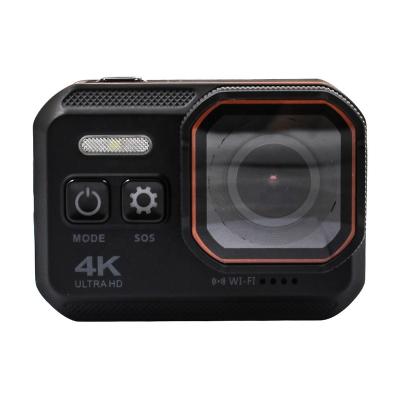 China High definition support: factory manufacture newest 4K flash light body waterproof 10 meters 4K action camera sport for sale