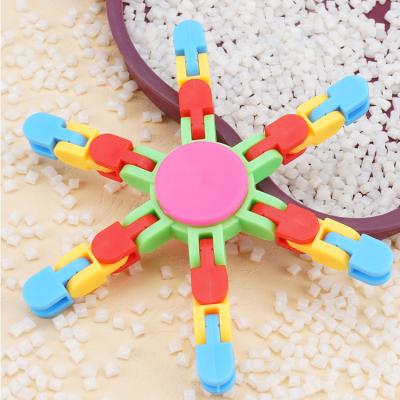 China Durable Kids TransformableTransformable Fingertip Spinner Gyro Handheld Mechanical Chain Toys Wacky Trigger Spinner Wacky Track Person for sale