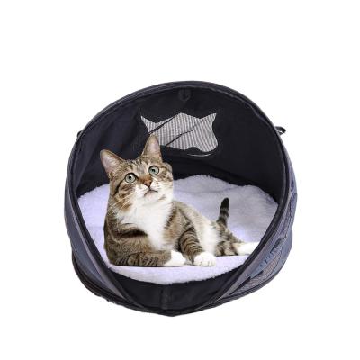 China Interactive cat toy tunnel customization cat tunnel bed viable best-selling collapsible pet for sale