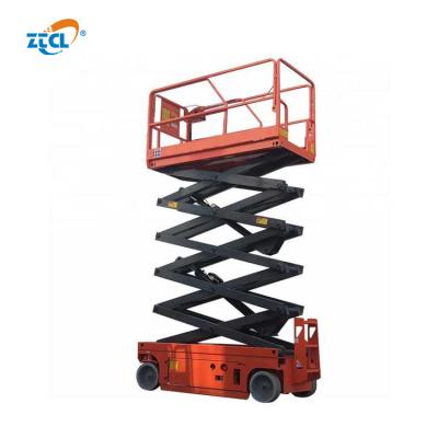 China Easy Operation Safety Convenience 12m Scissor Lift Work Platform Aerial Self Propelled Scissor Lift for sale