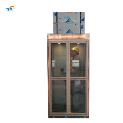 China Hotels Wheelchair Vertical Platform Hydraulic Home Wheelchair Lift With Cabin for sale