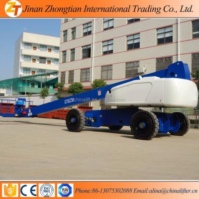 China Lifting height 32m, load capacity 480kg self-propelled telescopic boom lift / man lift 2.44*0.91m for sale