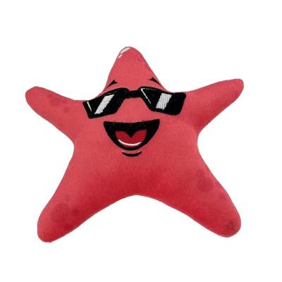 China Plush Pink Stuffed Soft Toy Animals Plush Toy For Kids Lovely Sea Animal Starfish Plush Stuffed Toy for sale