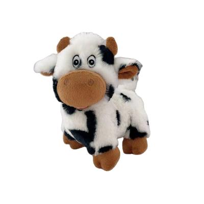 China Factory wholesale cute plush cow plush toy cow custom white soft toy baby stuffed toys for children for sale