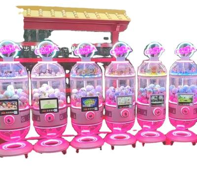 China Coin Operated Capsule Machines Gift SDK Candy Balls Bouncy Egg Capsules Toys Gumball Spiral Vending Machine for sale