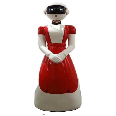 China Good Quality Best Price Smart Humanoid Talking Robot Walking Waiter for sale