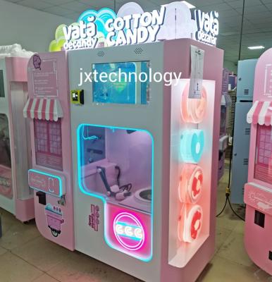 China SDK 2022 New Type Automatic Cotton Candy Vending Machine Floss Candy Making Machine for sale