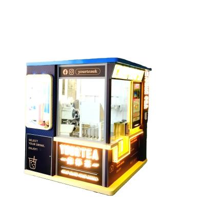 China Stainless steel bubble tea machine SDK bubble stan machines automatic counter tea kiosk to produce popping bubble tea boba for sale