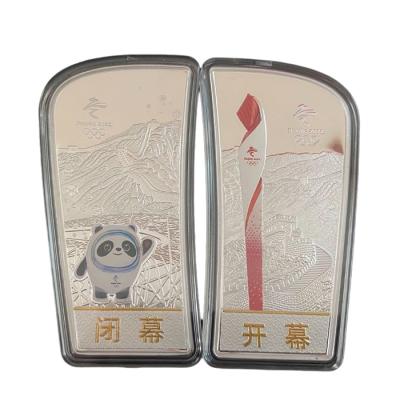 China 2022 New China Silver Commemorative Medallion Art Metal Craft Decorations for sale