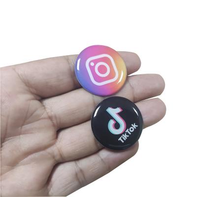 China Customized logo NFC sticker 13.56mhz anti-metal nfc 213 epoxy waterproof/waterproof epoxy tag for social media use for sale