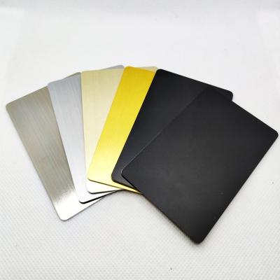 China Waterproof / Byte 13.56MHZ 504 NFC Waterproof Printable Metal Laser And PVC Hybrid Hidden Business Card Which Can Be Supplied Read/Write By Power for sale