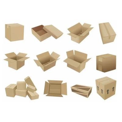 China Wholesale best fast delivery hzko disposable selling 20 color box paper box express packing case customized for sale