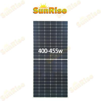 China Solar Panel High Efficiency 410w 440w 450w Solar Panel With 25 Years Guarantee Panel Efficiency: 21.1% for sale