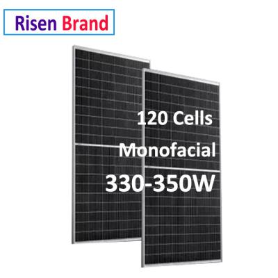 China Mono PV Panel Half-Cut 120 Cell Solar Panel Lifted 330W 335W 340W 345W 350W Solar Panel Efficiency: 21.1% for sale