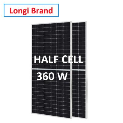 China Hi-Mo 4M Half Cell Solar Panel 370w 365w 360w 375w 380w Solar Panel Efficiency: 21.1% for sale