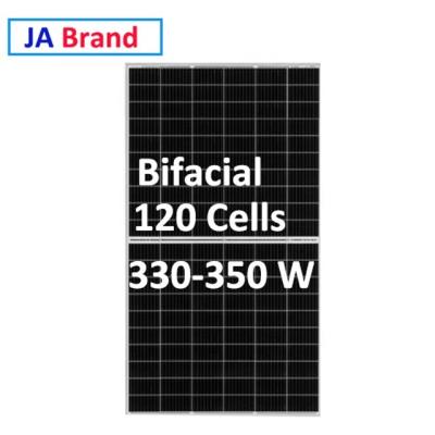 China Weight (kg): 22.0 jasolar 330w 335w 340w 345w 350w mono bifacial solar panel for sale