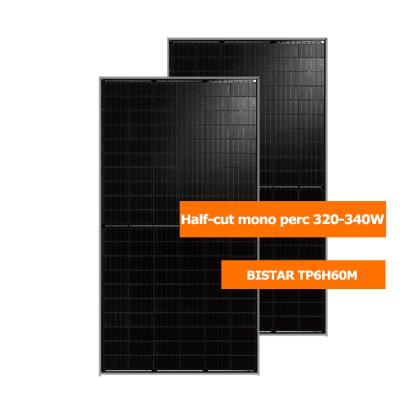 China Talesun Bistar Tp6p60m 320-340w Solar Panel Mono Cells Half-Cut Perc Solar Pv Module Industrial Cost TP6P60M System for sale