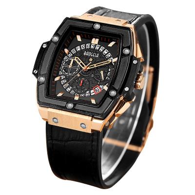 China Wholesale Square Face Mens Watch Fashion High Quality Men Day / Date Watches Sports for sale