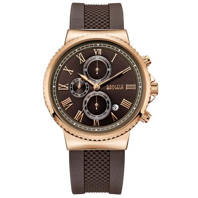 China Low Price Chronograph Men's Quartz Watch Quartz Chronograph Waterproof Watch for sale