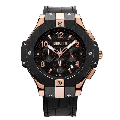 China New High Quality Chronograph Watch Men's Quartz Watch Water Resistant Alloy Sports Quartz Watch for sale