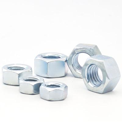 China Heavy Industry Wholesale Price Length M7/8/10/12/14 Hot Dip Galvanized Steel Anti Tamper Nuts for sale