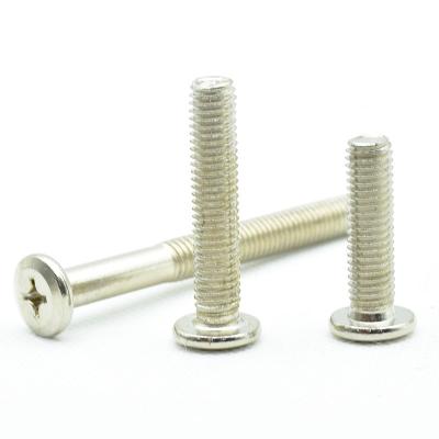 China Factory Price Flat M2/M3/M4 Galvanized Stainless Steel Large Flat Head Phillips Screws for sale