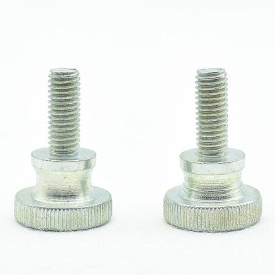 China High Precision m3 m4 m5 m6 Stainless Steel Handle Flat Adjusting Knurled Thumb Screw for sale