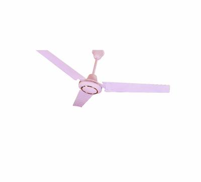 China Hotel Modern Design Heavy Copper Motor DC 12v Energy Saving Powered Solar Ceiling Fan for sale