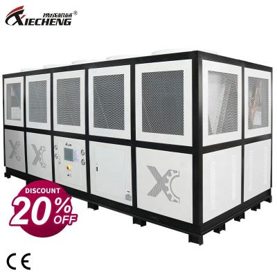 China Building Material Stores 100 Ton Heat Recovery Liquid Air Industrial Outdoor Cooled Water Chiller for sale