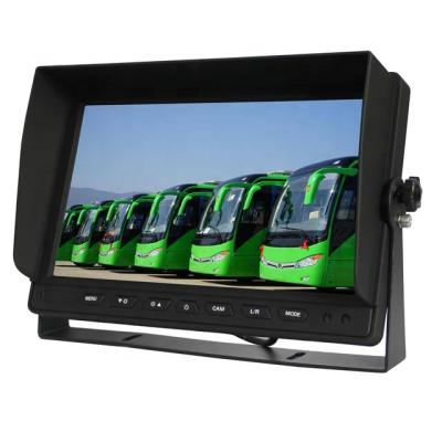 China Universal RGB 1024*600IPS CVBS AHD 720P 960P 1080PCar Monitor 10.1 Inch 12V 24V HD Display For Bus Car Camera Monitor Backup System for sale