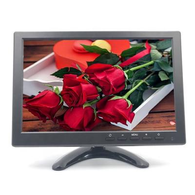 China Small Size IPS Panel PC Monitor Loudspeaker CCTV Monitor 10 Inch TFT LCD TV 10.1 Inch Widescreen Led Monitor With Input from HD1080P BNC VGA USB for sale