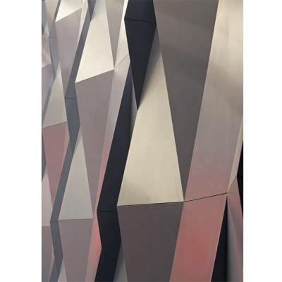 China Modern Commercial Aluminum Interior Wall Cladding Decoration Profile Curtain Wall Cheap Price for sale