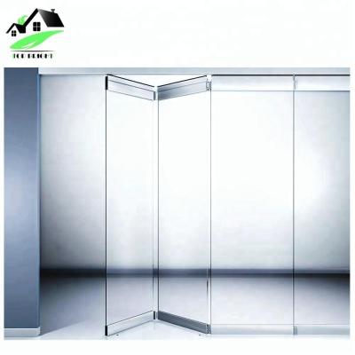 China Modern Topbright frameless glass door stacking interior glass doors alu aluminum alloy tempered glass aluminum lowes glazed aluminum tempered lowes glazed for sale