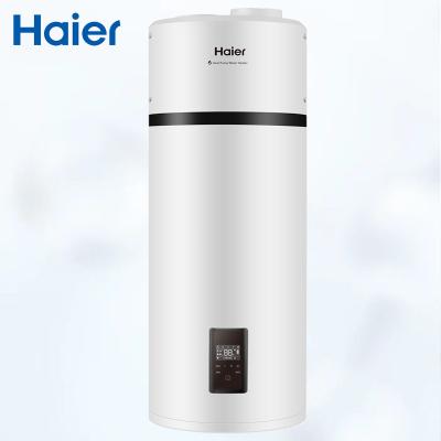 China Hotel DC Inverter Boiler Water Heater Tank 80L 110L 150L Electric Monobloc Air to Water Heat Pump Water Heater for sale