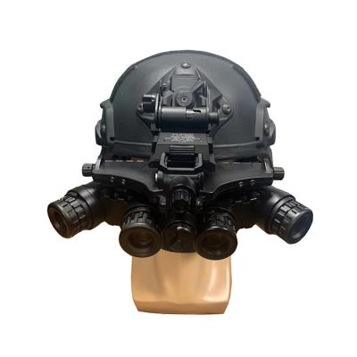 China Waterproof LINDU gen2+ Fully Multi Coated Quad Eyed Goggles 1X gpnvg Field of View 120 For Military 800-3200maH for sale