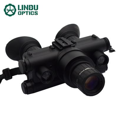 China > 0.25M LINDU OPTICS Head Mounted IP67 Gen2+ Waterproof Nvg Night Vision Goggles for sale