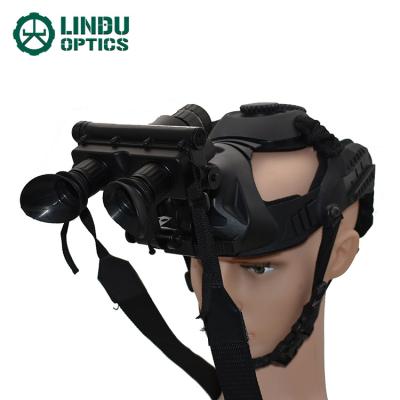 China > 0.25M LINDU OPTICS Gen 2+ Helmet Mounted Pvs 7 Night Vision Goggles for sale