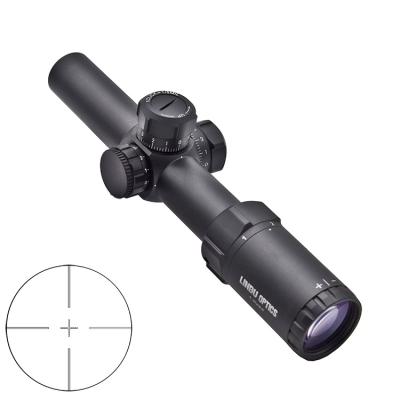 China LINDU OPTICS 1-6x24 Airgun Hunting Riflescope SFP Scope with Illuminated Reticle LDRS002S for sale