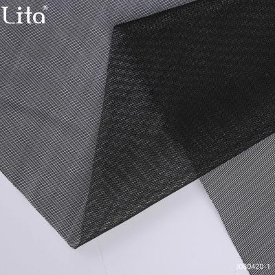 China Stock 4 Way Stretch Mesh Fabric Fabric For Underwear Lining Made In China for sale