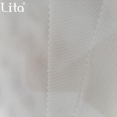 China Wholesale Other Women's Clothing Wedding Dress Illusion Mesh Fabric Crystal Mesh Fabric Material for sale