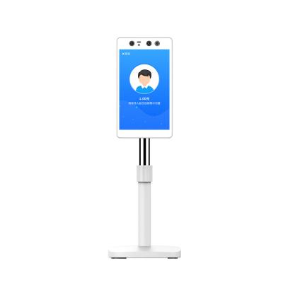 China Self Service Top Quality Face Recognition Position Desktop Machine P10 2+16G for sale