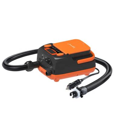 China Fashionable Shape DC and iSUP Rechargeable Two Way Using Electric Inflatable Compressor Boat Compressor Kayak Pump for sale