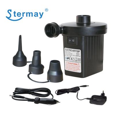 China Stermay Multifunctional Electric Integrated Transformer Compressor AC/DC Pump Use Electric Two Way Air Inflator for sale