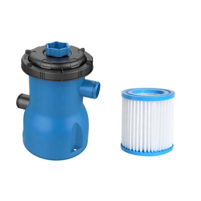 China EU 300Gal/hr Swimming Pool Filter Pump Garden Swimming Pool Water Filter Pump HT-53011 for sale