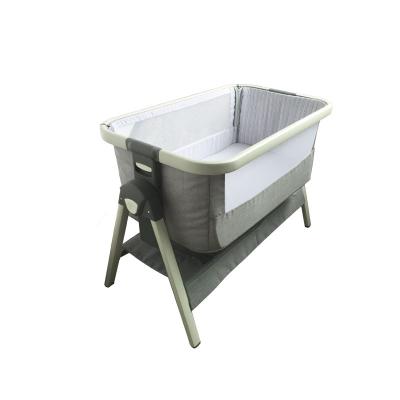 China Contemporary Custom Sheet Wooden Crib Sales With Removable And Washable Lining And Mattress for sale