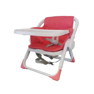 China Minimalist Manufacture Kids Folding Chairs Child Care Chair Travel Booster Seat For Baby for sale