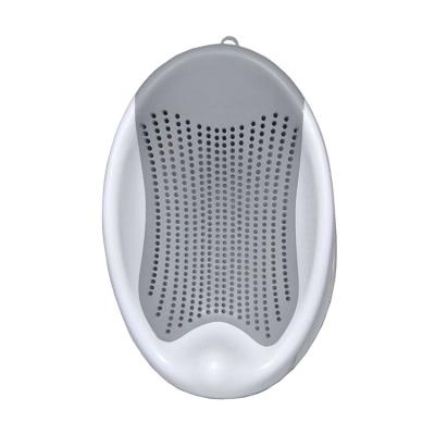 China Factory Supplying Mesh Baby Bath Seat With Blue Soft Bottom Lip 1613-2-12 for sale