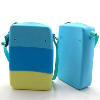 China Phone Bag Multi Color Silicone Cell Phone Bag Crossbody Cell Phone Sling Bag for sale